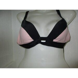Adore Me  Women's Style# SW0352 Bikini Swim Top Pink/Black Size Medium New